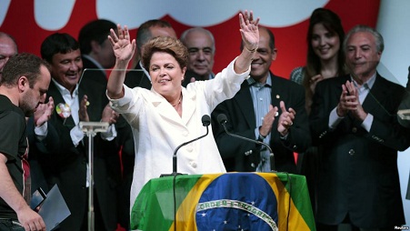 Rousseff toma posesión de nuevo como presidenta de Brasil