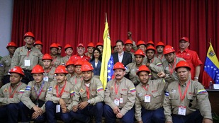 Brigada de venezolanos apoyará reconstrucción en Nicaragua 

