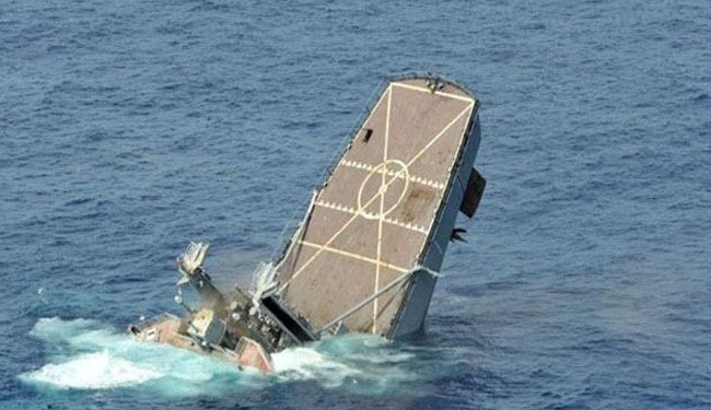 Otro barco saudí hundido en la costa de Yemen

