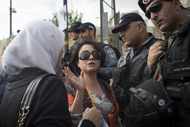 Diputada árabe israelí agredida por colonos ultras