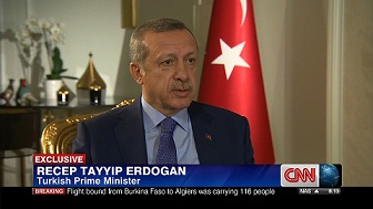 Erdogan desafiante, pero ordena suspender vuelos turcos sobre Siria
