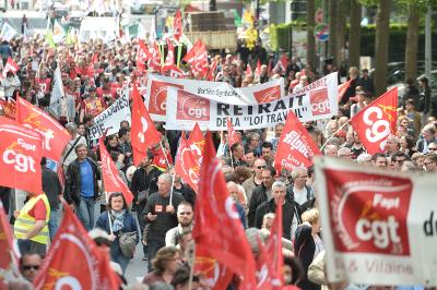 Se intensifican las protestas de los trabajadores en Francia