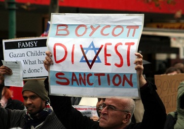 Protesta en Amsterdam pide a empresa que rompa sus relaciones con Israel