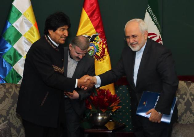 Morales otorga a Zarif la máxima condecoración de Bolivia