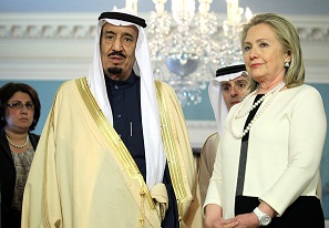 Bin Salman: Arabia Saudí financia el 20% de la campaña de Clinton