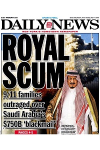 Arabia Saudí chantajea a EEUU en relación a su papel en el 11-S
