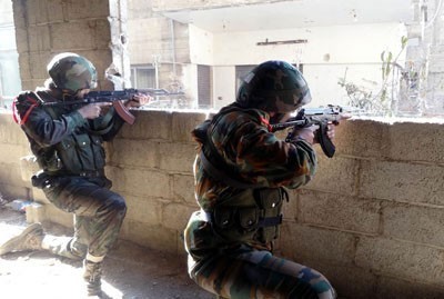 Ejército asalta la colina de Tal Kurdi, en la Guta Oriental