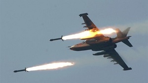 Aviación rusa y siria lanzan más de 100 ataques aéreos en Alepo