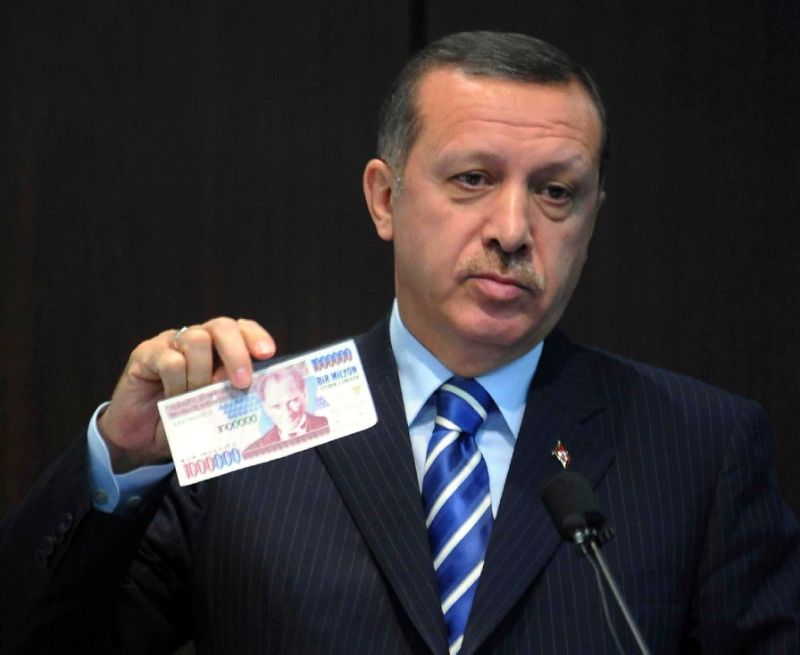 La política de Erdogan daña la economía turca