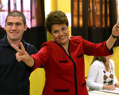 تنصيب ديلما روسيف رئيسة للبرازيل 

