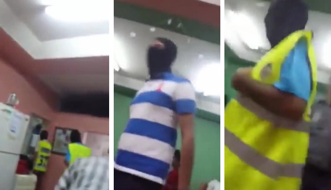 بالصوت والصورة: مرتزقة البحرين يروعون الآمنين في بيوتهم