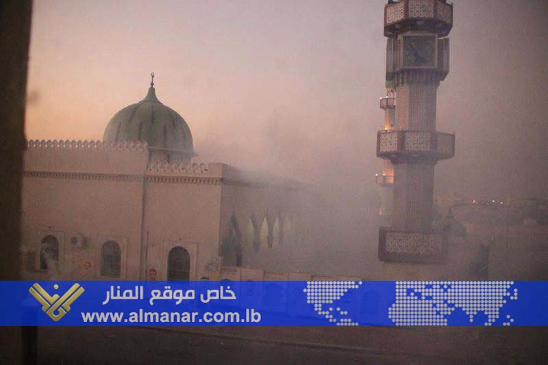 الغازات السامة تغرق البلدات البحرينية