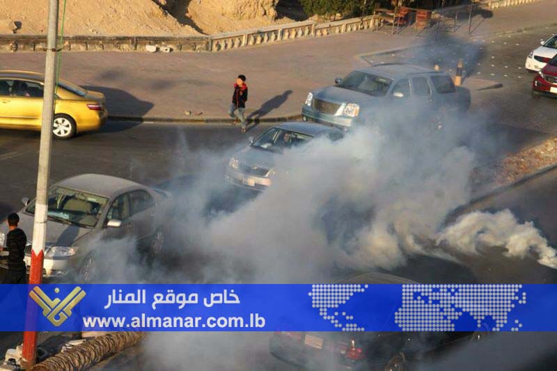 الغازات السامة تغرق الشوارع البحرينية