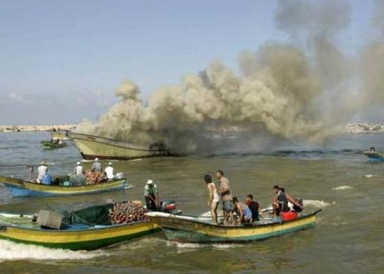 استشهاد صياد فلسطيني متأثراً بجراحه