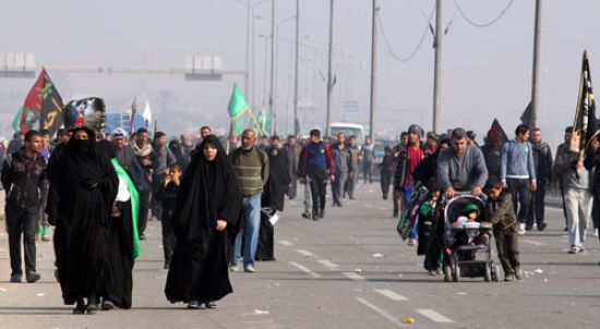 الملايين من محبي الإمام الحسين (ع) في كربلاء لإحياء ذكرى الأربعين