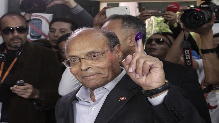 تونس: المرزوقي يطعن في نتيجة الانتخابات الرئاسية
