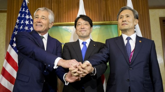 اتفاق ياباني أمريكي كوري جنوبي لمواجهة برنامج بيونغ يانغ النووي

