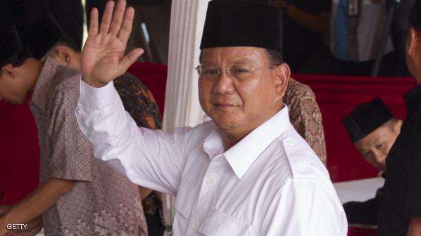 المرشح للانتخابات الرئاسية في اندونيسيا برابويو يعلن انسحابه