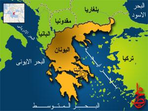 زلزال شدته  4.5 درجات في بحر ايجة في اليونان