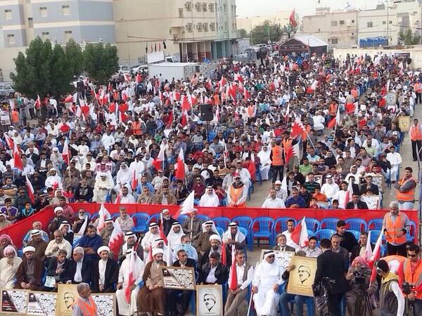 قضية شعب ... عنوان اعتصام جماهيري شرق البحرين