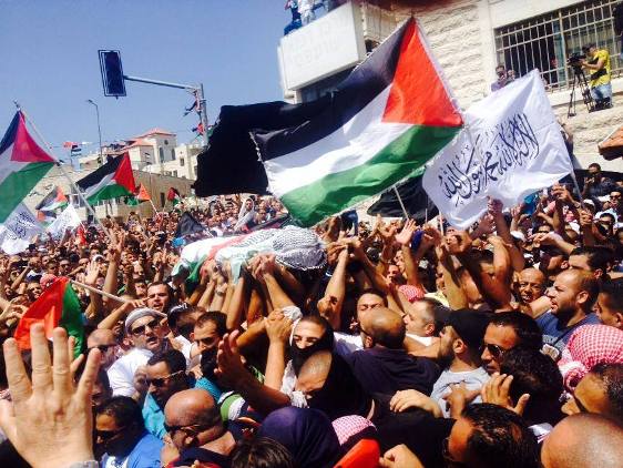 القدس تشيع شهيدها وغزة تتضامن وتتوعد الاحتلال