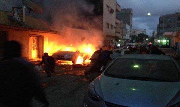 مقتل خمسة من قوات الحكومة الليبية المعترف بها بانفجار عبوة في بنغازي