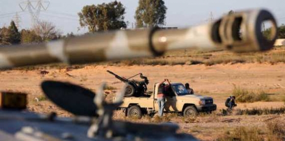 مقتل اربعة عناصر من قوات الحكومة الليبية المعترف بها باشتباكات في #بنغازي