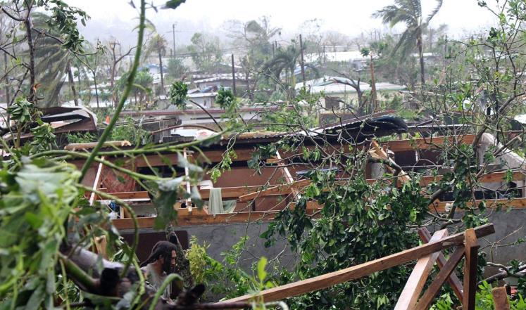 الامم المتحدة: اكثر من نصف سكان فانواتو تضرروا بالاعصار بام