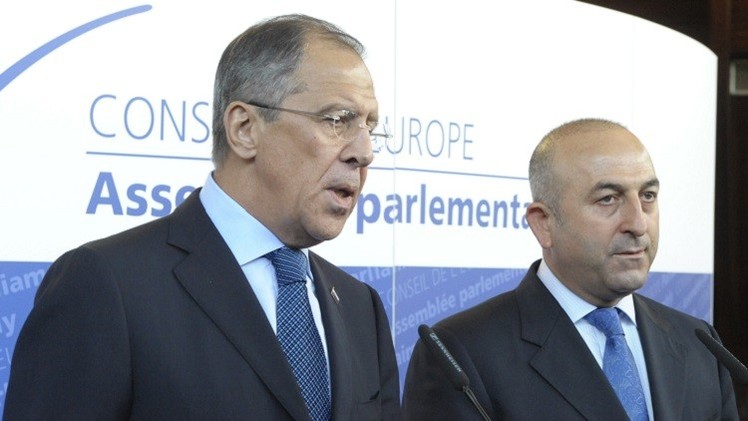 وزيرا خارجية روسيا وتركيا يعقدان اول اجتماع منذ اسقاط المقاتلة الروسية