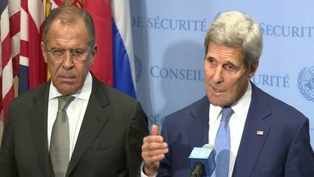 كيري ولافروف: اتفاق اميركي روسي على لقاء عسكري حول سوري باقصى سرعة ممكنة
