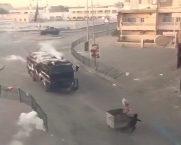 مشاهد عن القمع الرسمي في البحرين: رصاص ومحاولات دهس