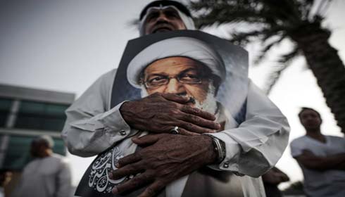 آية الله قاسم: كل أنواع الاحتجاج السلمي مستمرة حتى الافراج عن الشيخ علي سلمان