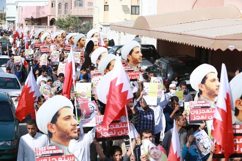 ذكرى اقتحام دوار اللؤلؤة: تظاهرات تنادي بالحرية للشيخ علي سلمان والمعتقلين