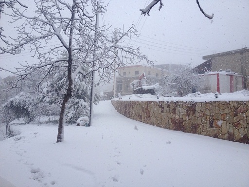 شمال لبنان يلبس الثوب الأبيض