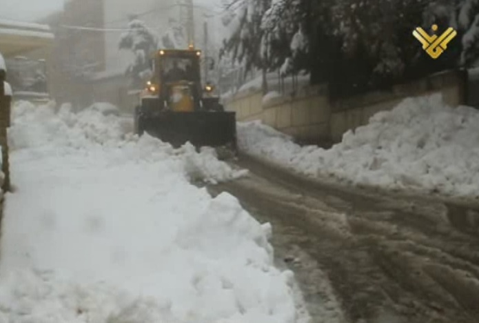 العاصفة يوهان في يومها الثالث