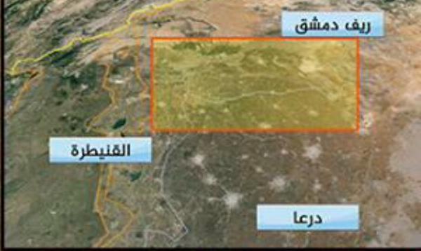 معركة الجنوب السوري ... الجغرافيا