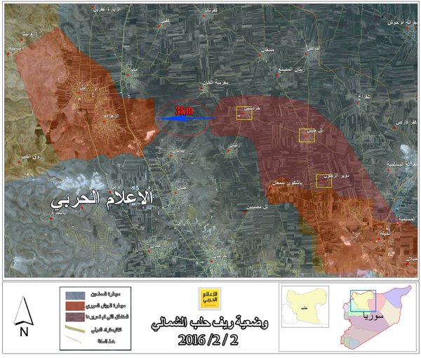 تفاصيل العملية العسكرية بريف حلب الشمالي