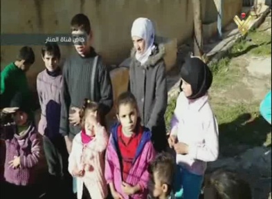 ابناء مضايا يشهدون عبر المنار