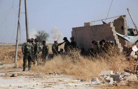 الجيش السوري يستهدف داعش في دير الزور وريف حمص