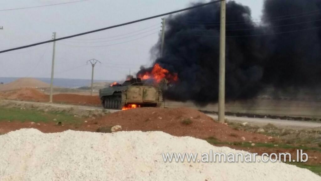 صوَر خاصة من موفد المنار الى ريف حلب الجنوبي

