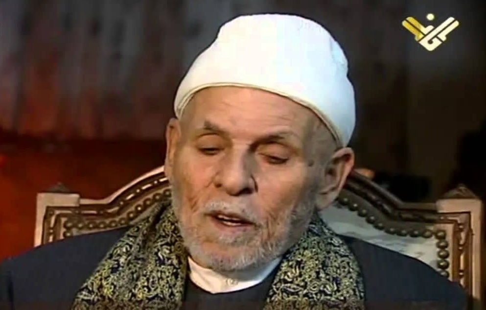 وفاة الشيخ سلمان الخليل شيخ القراء في لبنان