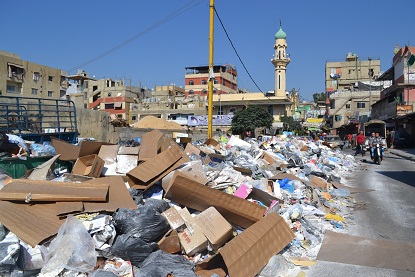 نفايات لبنان .. أطلال عارمة وحركة معطّلة 