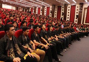 1500 تلميذ من ثانويّة المهديّ (ع)- الغازيّة يلبّون نداء الإمام الحسين(ع)
