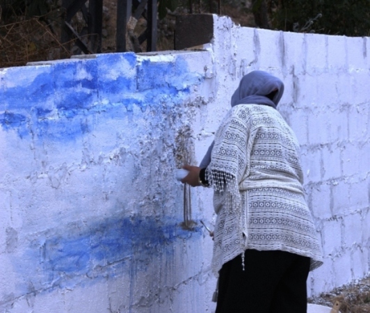 ملتقى الألوان الفني في حومين الفوقا 