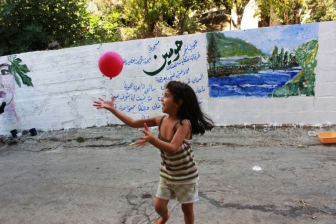 ملتقى الألوان الفني في حومين الفوقا 