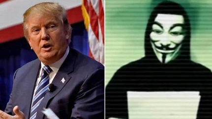 Anonymous ينتقم من دونالد ترامب