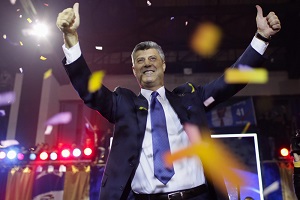 برلمان كوسوفو ينتخب هاشم تاجي رئيسا