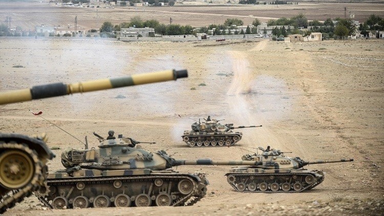الجيش التركي يؤكد استهداف مواقع للجيش السوري وحزب الاتحاد الديموقراطي الكردي
