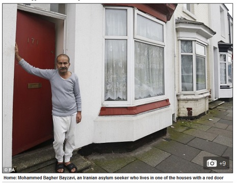 #بريطانيا: أبواب حمراء لتمييز منازل اللاجئين