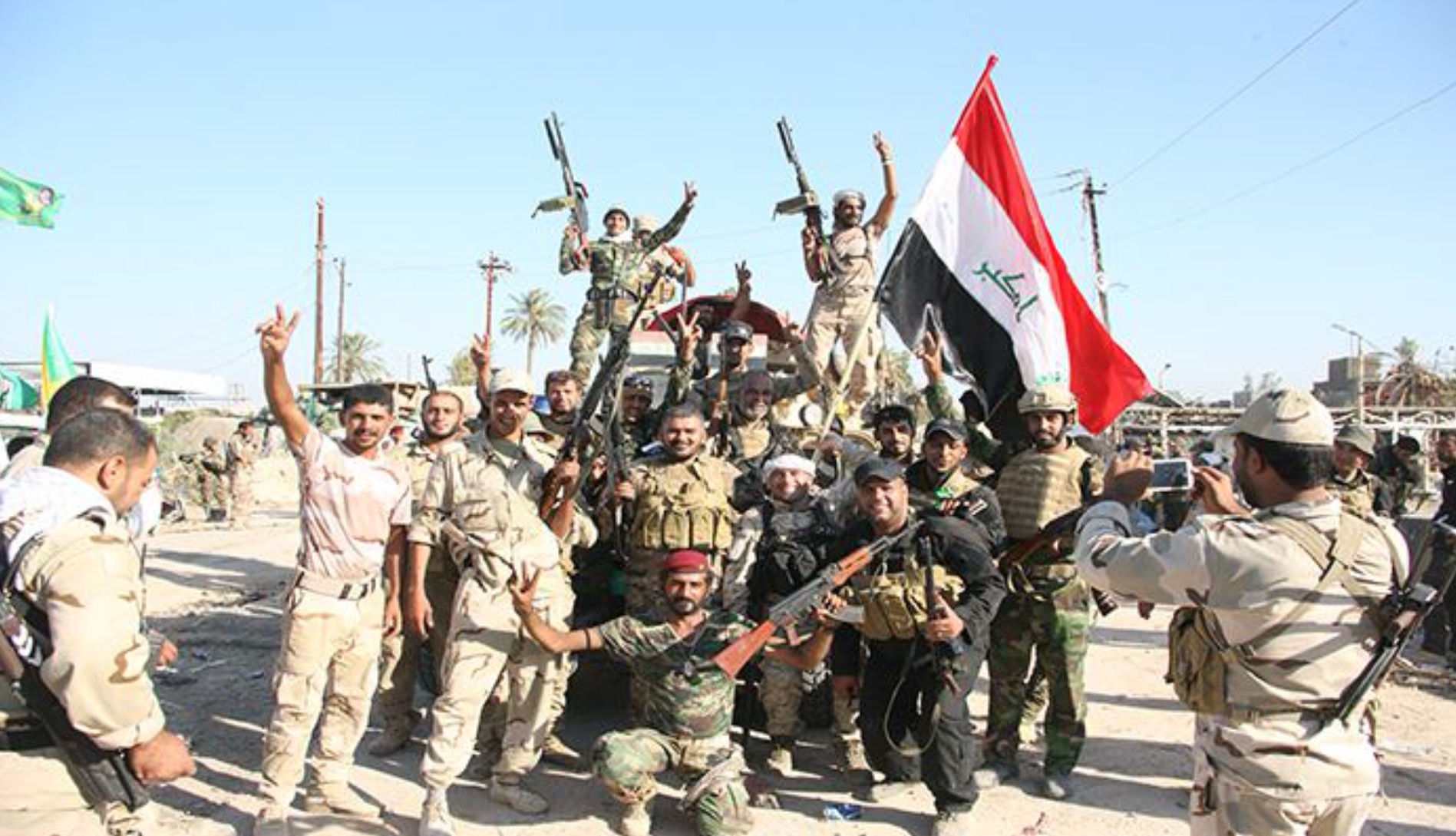 تحرير مناطق شرق الرمادي وفتح الطريق الرابط ببغداد